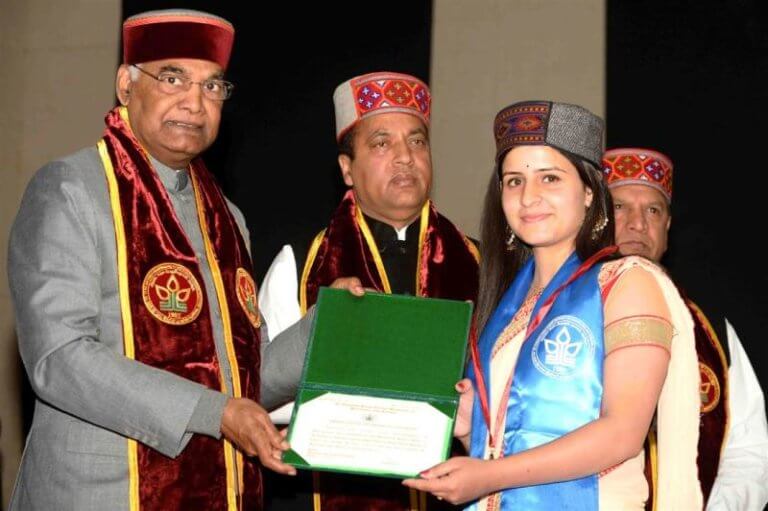 President of India graces 9TH convocation of Dr. Y S Parmar University of Horticulture and Forestry 
