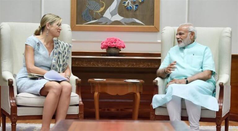 Prime Minister meets H. M. Queen Maxima of the Netherlands 