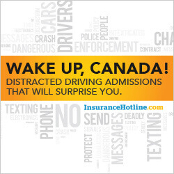 Canadians Still Driving Distracted in Alarming Numbers