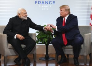 PM Modi met Donald Trump on the sidelines of the G7 summit in France