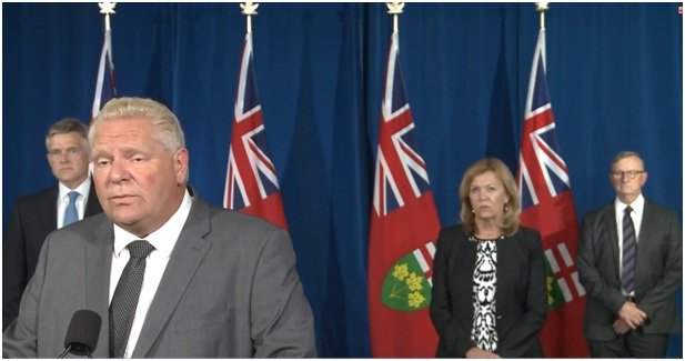 Ontario Implementing Additional Public Health Measures in Toronto, Ottawa and Peel Region