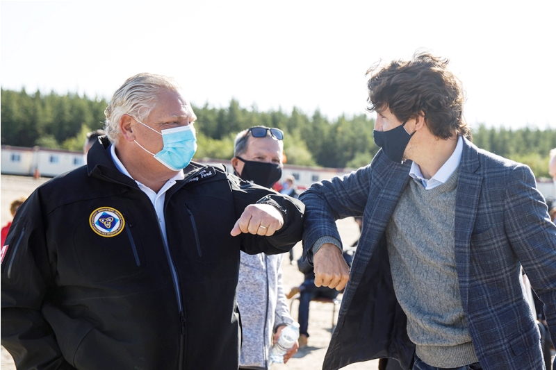 Prime Minister Justin Trudeau speaks with premiers on continued efforts to address the impacts of COVID-19