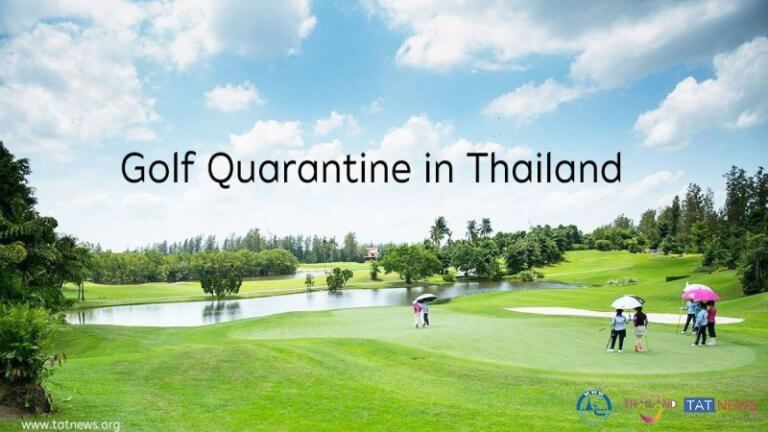 Thailand approves golf quarantine for foreign golfers