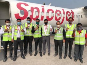 SpiceJet ties-up with Adani Ahmedabad International Airport Limited for seamless delivery of Covid-19 vaccine