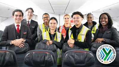 Air Canada Named One of Canada’s Top Employers for Young People 2025 for the Second Consecutive Year