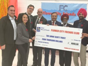 Flower City Friends Club Celebrates Lohri with Veterans, Raises $4,000 for Lorne Scots