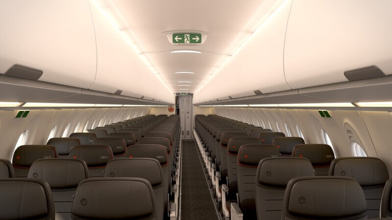 Air Canada to Offer Customers Increased Overhead Storage Room with New Airspace Cabin on Airbus A220 Fleet