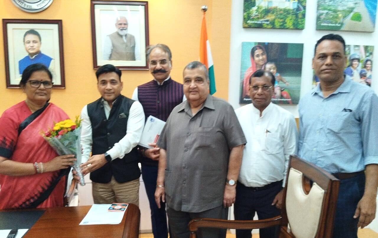 IATO DELEGATION MEETS THE DEPUTY CHIEF MINISTER OF ODISHA TO INVITE HER FOR THE 40th IATO ANNUAL CONVENTION IN PURI, ODISHA 