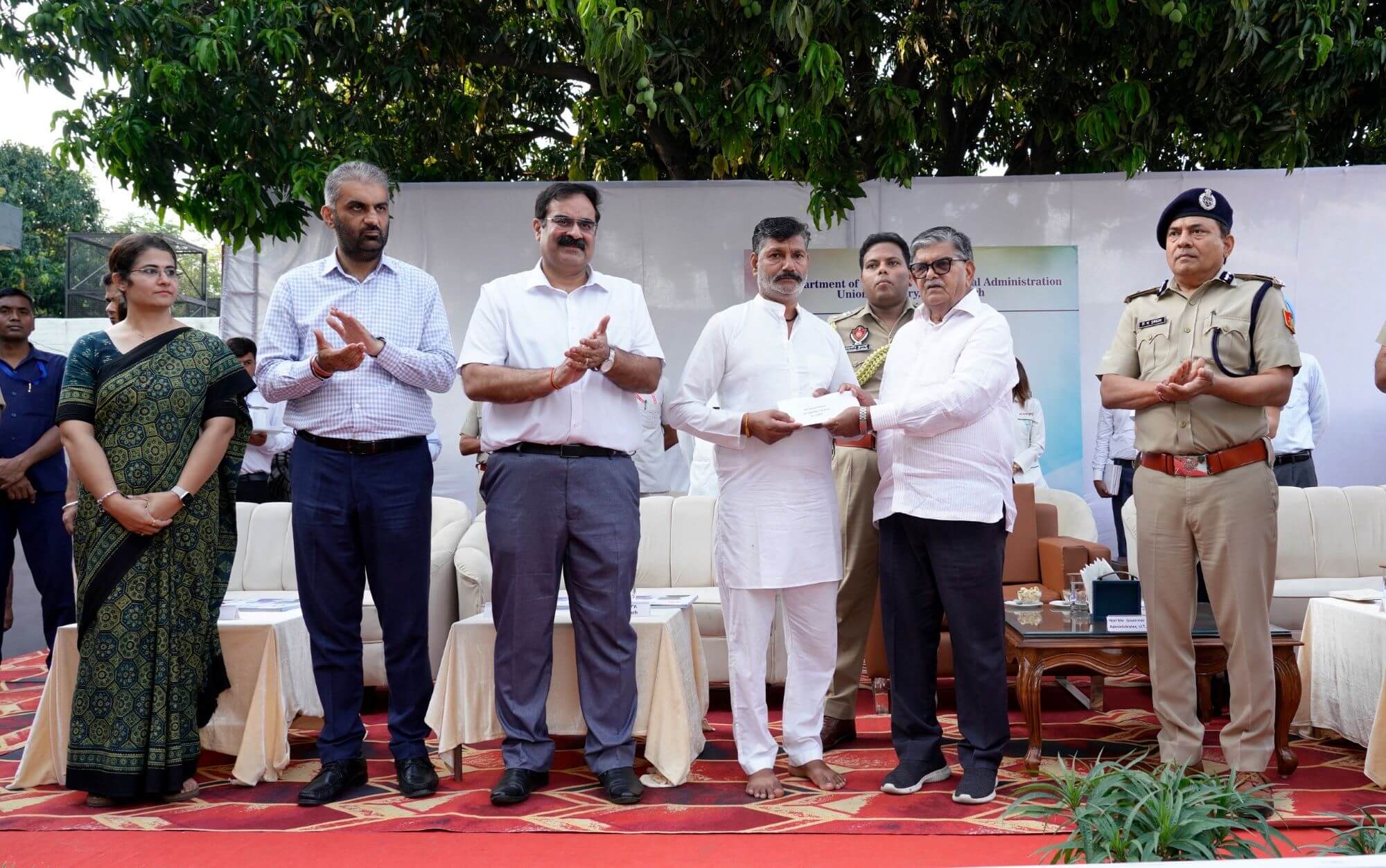Governor of Punjab and Administrator, UT Chandigarh visited the Model Jail, Chandigarh