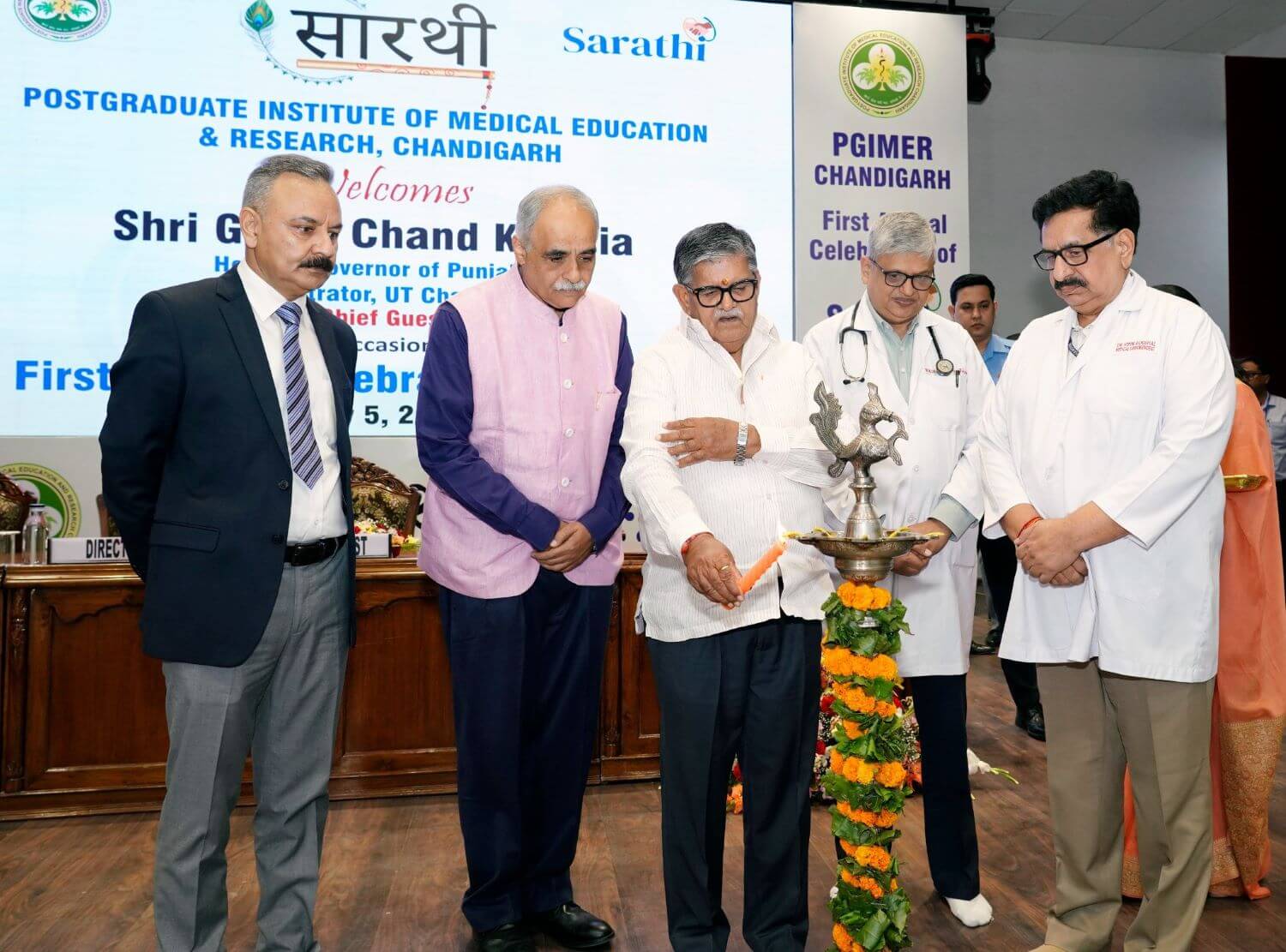 PGIMER Celebrates First Annual ‘Sarathi Day’ Honouring Youth Volunteerism in Healthcare