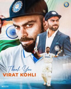 Era Ends: Virat Kohli Bids Emotional Goodbye to Test Cricket After Glorious 14-Year Reign