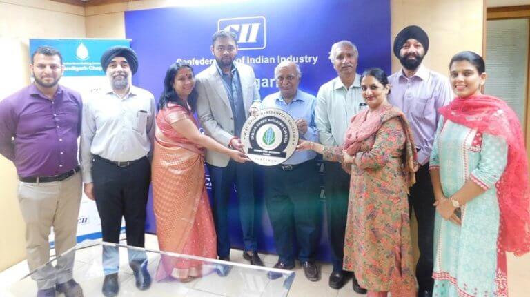 CII IGBC Awarded Platinum Rating to Homeland Heights