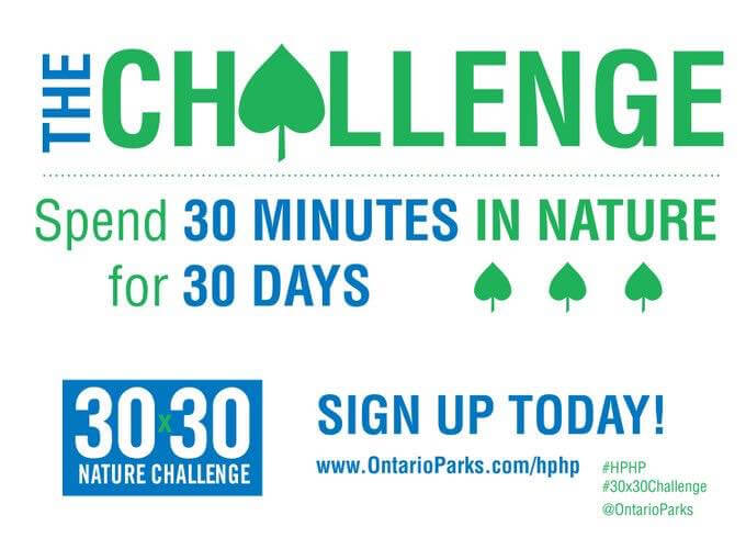 Ontario Parks 30×30 Challenge Begins