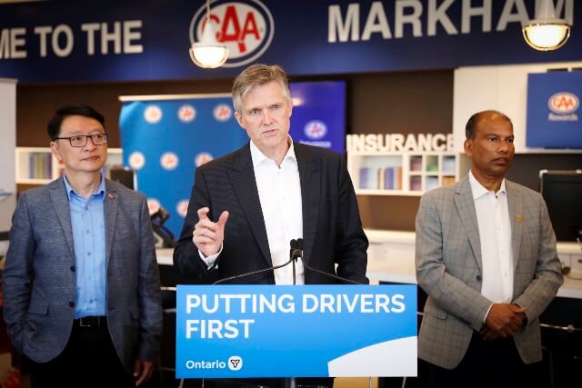 Ontario Keeping Its Promise to Put Drivers First