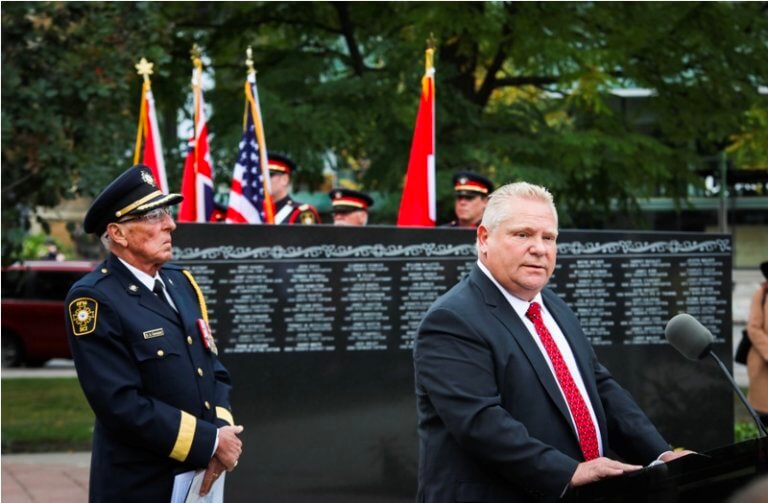 Honouring Ontario’s Fallen Firefighters