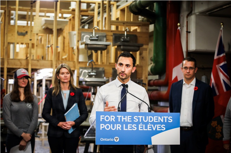 Ontario Announces Major Program Investment in the Skilled Trades