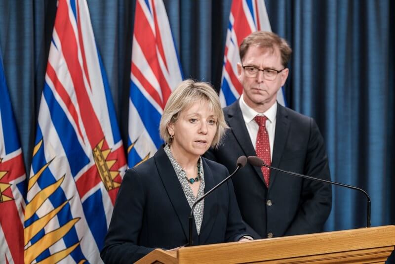 Joint statement on update on new and existing COVID-19 cases in B.C.