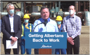 Premier Jason Kenney issued  statement about the Shell Quest facility