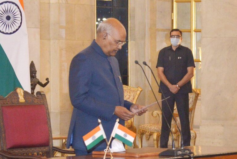 Envoys of Four Nations present Credentials to President of India through video conference