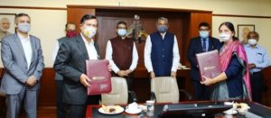 AAI signs an MoU with NTPC Vidyut Vyapar Nigam Ltd. (NVVN) to explore alternative solutions for generating green energy at airports