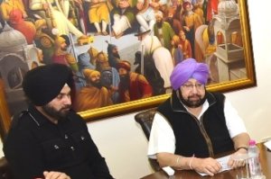 HAPPY TO HAVE MET SIDHU, HOPE TO HAVE MORE SUCH MEETINGS, SAYS CAPT AMARINDER