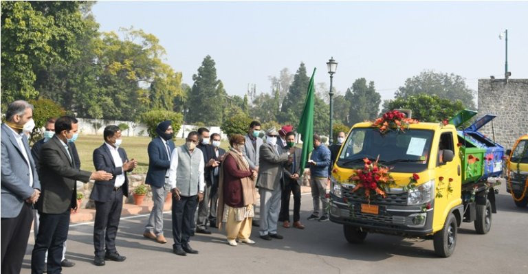 Governor launches door to door waste collection through MCC vehicles