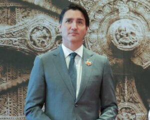 Prime Minister Justin Trudeau meets with President of the World Bank Group Ajay Banga