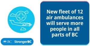 New air ambulances are taking flight in B.C.