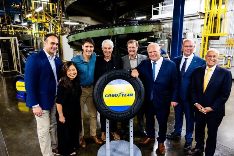 Goodyear Canada Inc. Investing More Than $575 Million to Expand Ontario Plant, Creating and Securing