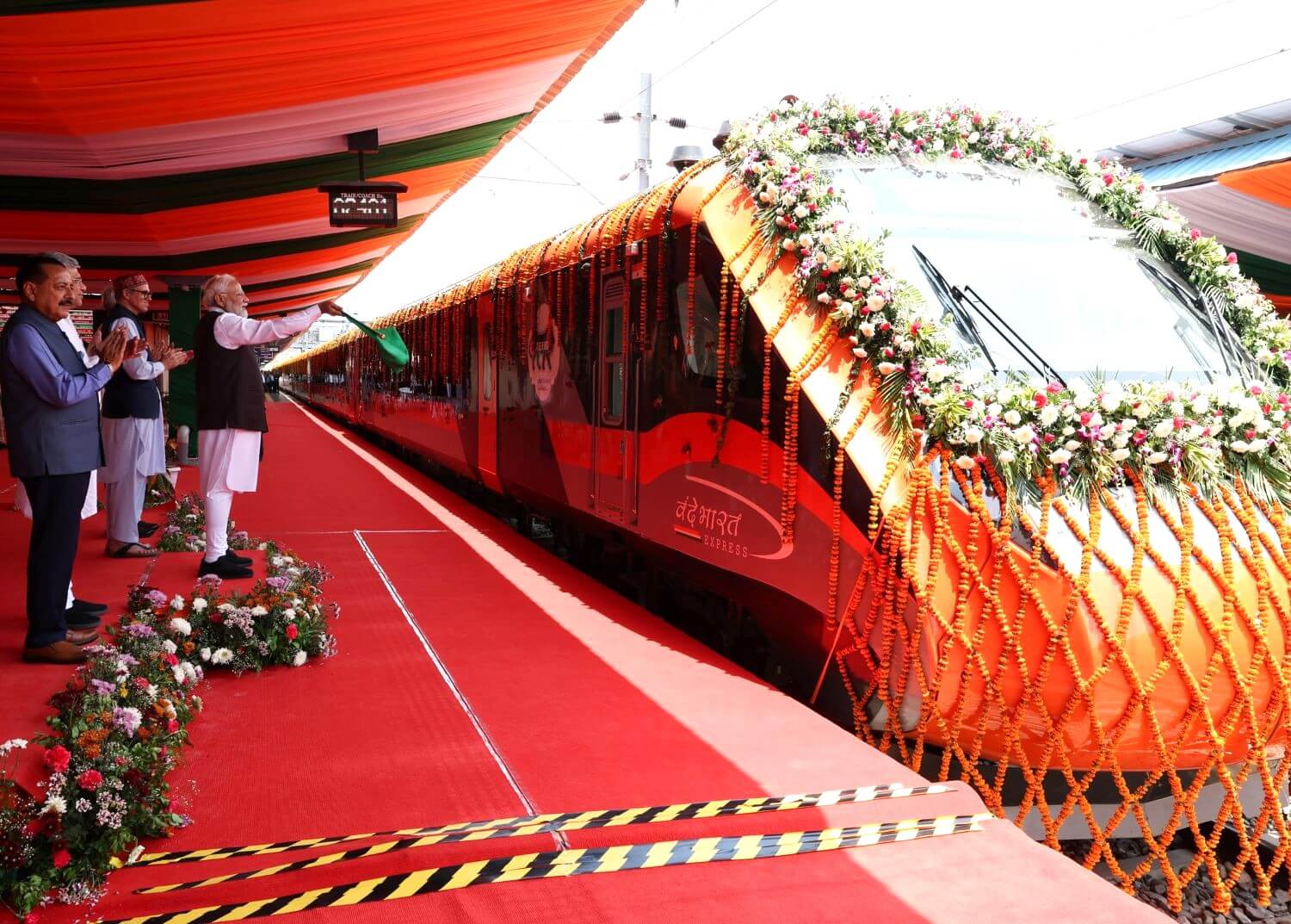 You are currently viewing INAUGURATION OF VANDE BHARAT TRAIN TO SRINAGAR BY PM MODI: ADTOI