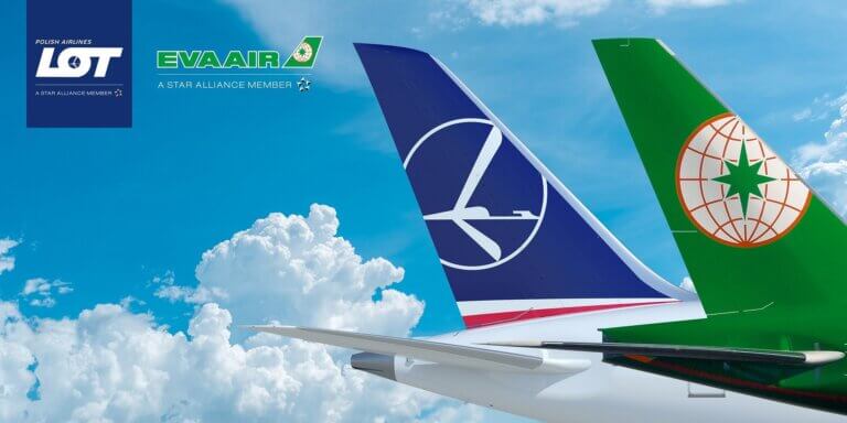 Read more about the article LOT POLISH AIRLINES AND EVA AIR EXPAND THEIR FLIGHT OFFER UNDER A CODESHARE AGREEMENT