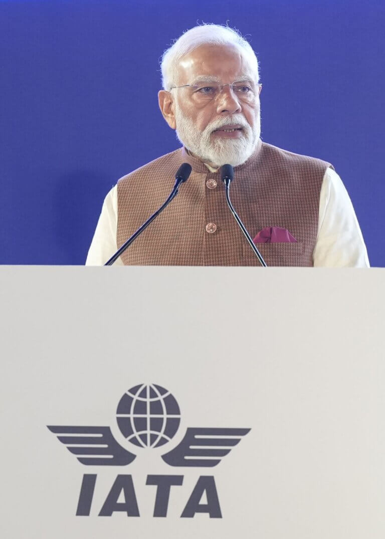 Read more about the article Prime Minister Narendra Modi addresses IATA’s 81st Annual General Meeting and plenary Session of World Air Transport Summit