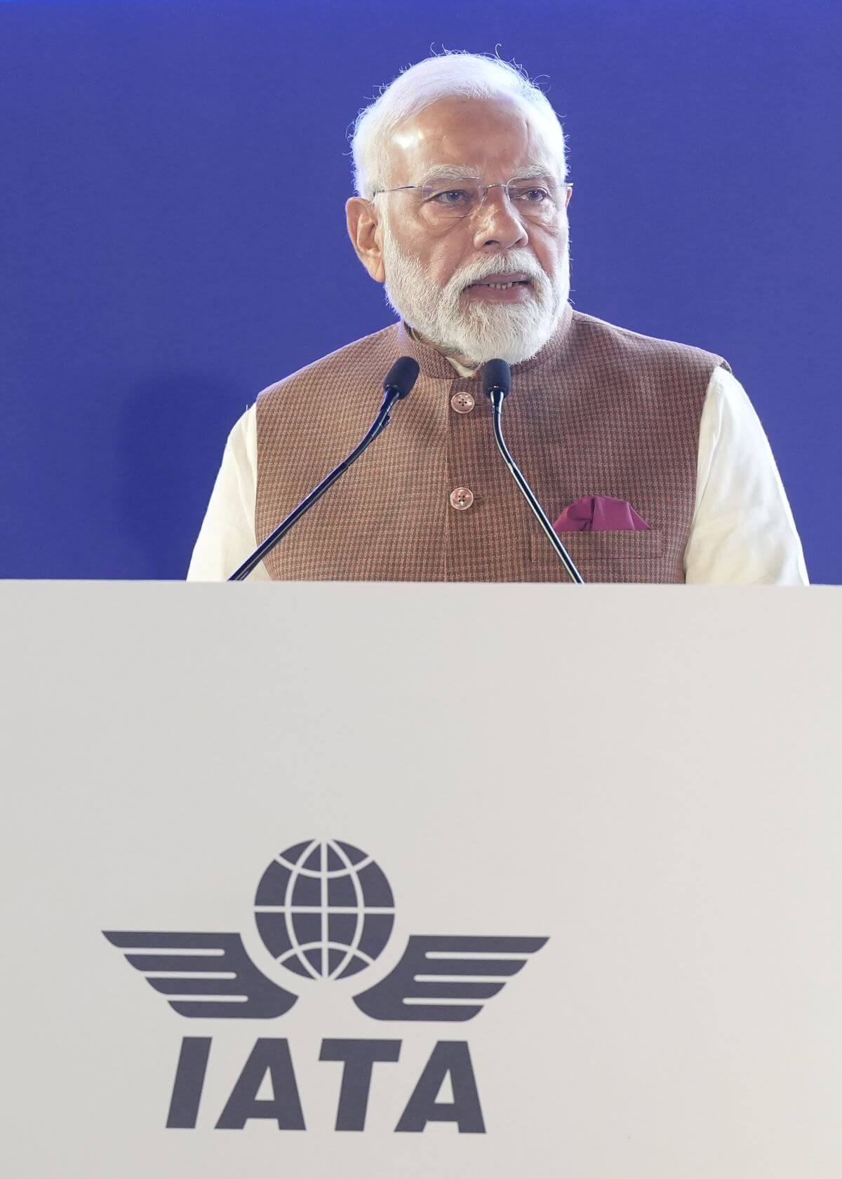 You are currently viewing Prime Minister Narendra Modi addresses IATA’s 81st Annual General Meeting and plenary Session of World Air Transport Summit