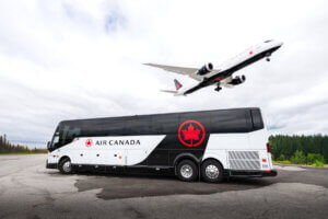 Read more about the article Air Canada Expands Landline Luxury Motorcoach Service, Connects Kingston to its Global Network
