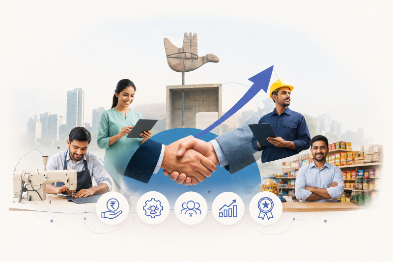 You are currently viewing Chandigarh Launches Drive to Formalize 30,000 MSMEs Under RAMP Programme