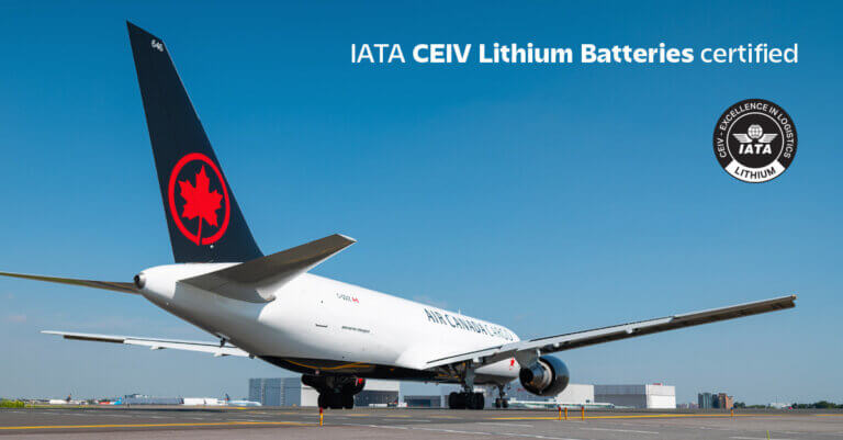 Read more about the article Air Canada Achieves IATA CEIV Lithium Batteries Certification