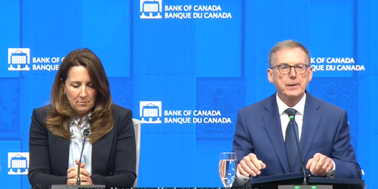 Read more about the article Bank of Canada maintains the policy rate at 2¼%